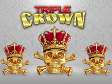 Крупный джекпот и олдскульный геймплей в автомате Triple Crown
